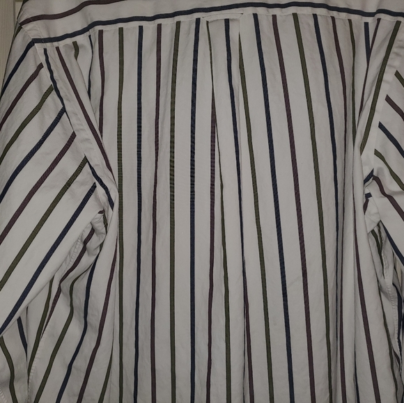 5 for $20 | Nordstrom Classic Multicolored Striped Button Down Long Sleeve Shirt - Picture 10 of 15